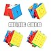 Aitey Speed Cube Set, Moyu Cube Bundle MF2S 2x2 3x3 4x4 5x5 Stickerless Magic Cube Puzzle Toys for Kids Gift Box (4 Pack)