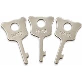 3-Pack K175 Reset Control Keys, Compatible with Master Lock Combination Padlocks 175/177/178, for Combination Reset