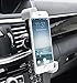 Mobile Phone Car Mount COSMIC CURVE 2-in-1 Multifunctional 360 Degrees Smartphone Windshield and Air Vent Car Mount Holder - 100% - Universal with Fast Swift-Snap Technology for Cell Phones, Mini Tablets, Apple iPhone 6, 6 Plus, iPhone 5S, 5C, 5, 4S, Samsung Galaxy S6 S5 S4 S3, Nexus 5, 4, HTC M9, and More Retail Packaging - Limited Time and Supply Only - (Black)