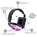 Little Llama Baby 6 Months to 4 Years Old Hearing Protection Ear Muffs - Super Comfortable Noise Reduction and Ear Protection for Your Infant Toddler and Child - Pink