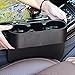 ROSY007 Cup Holder for car Coffee Console Side Pocket with Pen Hole,Auto Front Seat Organizer Seat Gap Cup/Mobile Phone Holder Storage Pocket Coffe Catcher