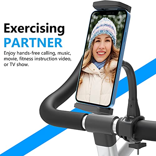 Gooseneck Spin Bike Tablet Mount, APPS2Car Adjustable Tablet Holder for