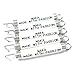 M MAKA Noiseless Springs Silent Springs for Electric Guitar Bridge Tremolo Pack of 5