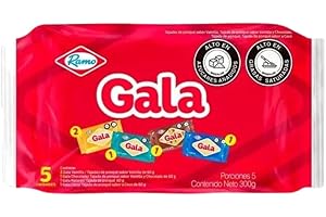 JETA IMPORTS Cake Gala Ramo Assorted 5 Pack - Imported from Colombia
