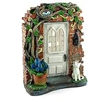 Miniature Fairy Garden "The Rectory" Solar Fairy Door
