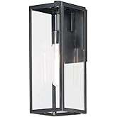 Maxim 30093CLDBZ Catalina 17 Inch One Light Dimmable and LED Bulb Compatible Clear Glass Outdoor Wall Sconce I 60 Watts I Dar