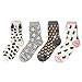 Sanwood Unisex Creative Cartoon Animal Tube Socks Winter Autumn Casual Socks