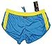 Bienvenu Men's Casual Swimming Trunks Pants Swimwear Shorts, Blue US L(Tag XL)