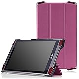 MoKo ACER Predator 8 Case - Ultra Slim Lightweight Smart-shell Stand Cover Case for ACER Predator 8 GT-810 8.0 inch Tablet, PURPLE