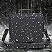 Outdoor Portable Drone Case Suitcase, Hard Portable Waterproof One Shoulder Storage Bag Travel Carry Case, Compatable for Hubsan H117S Zino, 12 X 10 X 4.4 in, Black