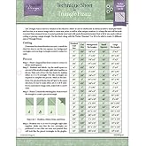 Studio 180 Design Technique Sheet - for Triangle Pizazz Quilting Blocks