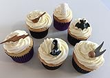 Set of 6 Harry Potter Inspired Sugar Cake