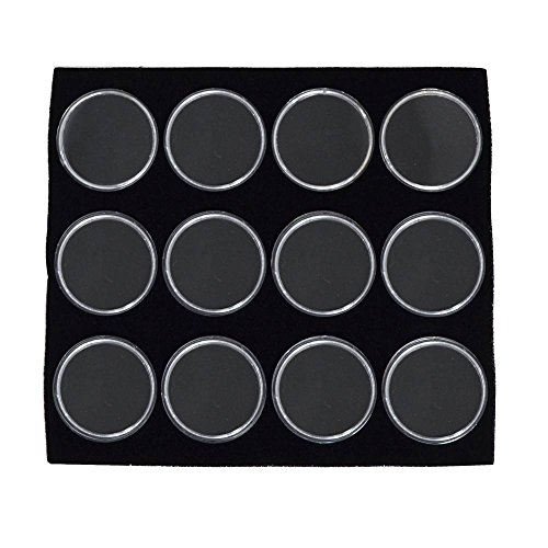Acrylic Jar Gemstone Tray Liner Half Size (12 Jars)