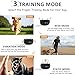 candyPet Dog Training Collar with Remote, 2020 Upgraded 1000ft Rechargeable Waterproof Remote Control Training Collar, 3 Adjustable Beep/Vibration/ Static Collars for Small/Medium/Large Dogsthumb 4