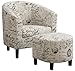 Coaster Home Furnishings Accent Chair W/Ottoman