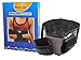 Wonder Care-Left Right Shoulder Immobilizer Arm Sling Elastic Brace for Clavicle Collar Bone Dislocation Subluxation Shoulder stabilizer Compression Brace After Rotator Cuff Surgery - Black-Size 3