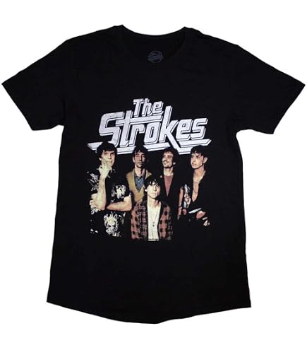 Amazon.com: Official The Strokes Logo Men's T-Shirt (XXL