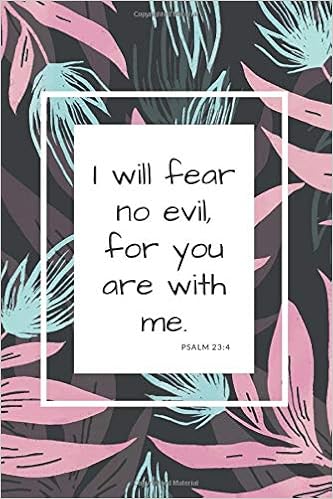 i will fear no evil bible verse