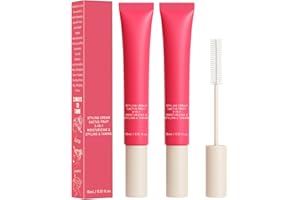 2 Pack Hair Cactus Fruit 3-in-1 Hair Styling Cream & Flyaway Taming Wand – Sleek Finish, Frizz Control, Edge Smoothing & Hair