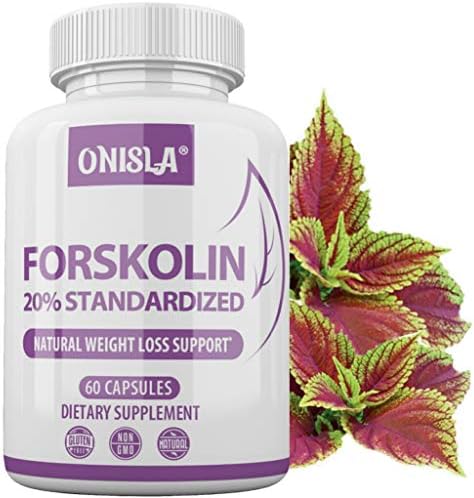 Forskolin Extract for Weight Loss Fat Burner Appetite Suppressant Diet Pills Carb Blocker Metabolism Booster