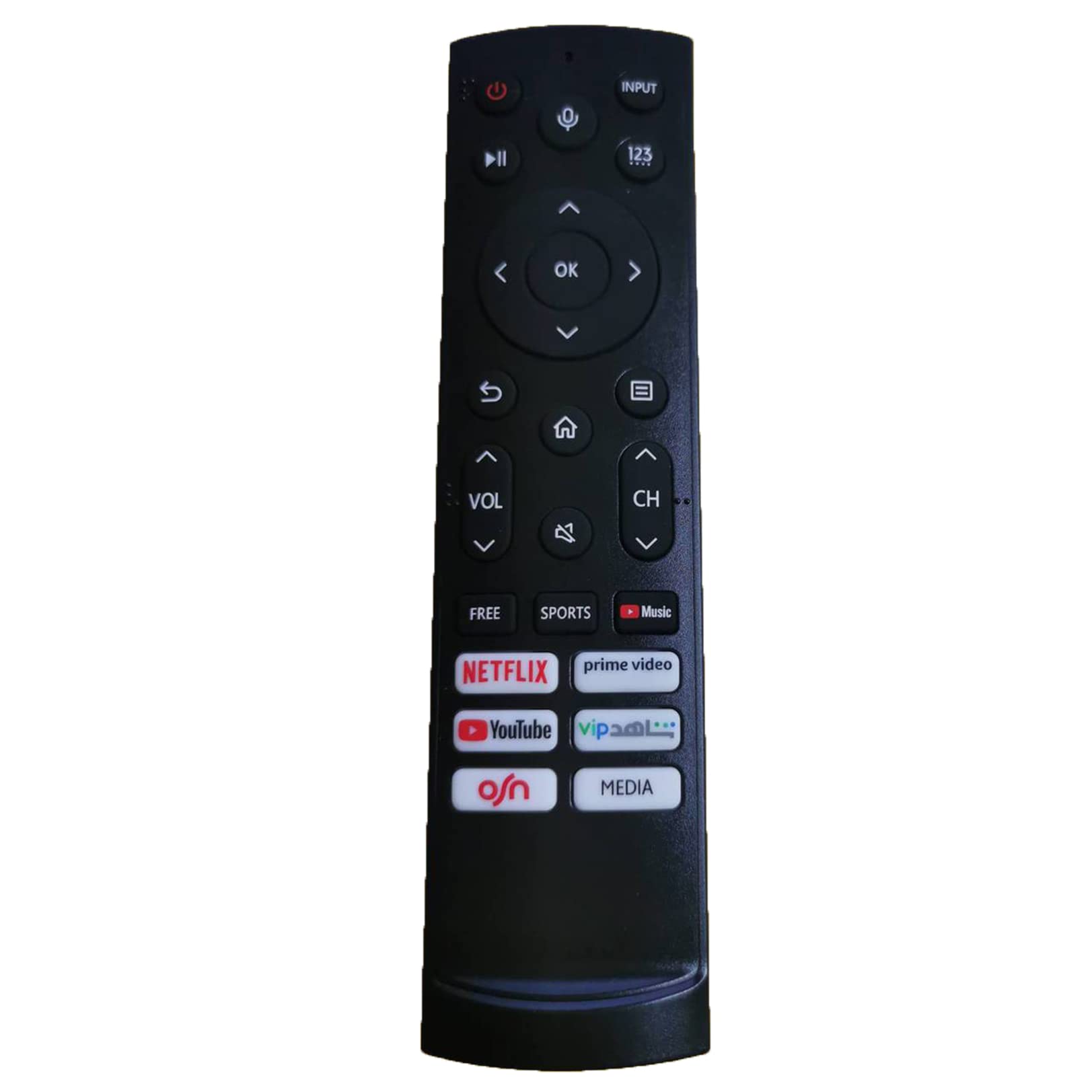 VINABTY ERF3F90H Replacement Voice Remote Control Fit for 43A7GQ 43A70GQ 43A71GQCH 43A72GQCH 43A78GQNE 43A76GQ 43A77GQ 43A78GQ 43A79GQ 43A78GQCH 43A79GQCH 43A7GQNE 43A7GQTUK 43A70GQTUK 43A71GQTUK