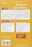 Image de Poemes Saturniens (Petits Classiques Larousse Texte Integral) (French Edition)