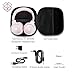 TaoTronics Active Noise Cancelling Headphones [2019 Upgrade] Bluetooth Headphones Over Ear Headphones Hi-Fi Sound Deep Bass, Quick Charge, 30 Hours Playtime for Travel Work TV PC Cellphone-Pink
