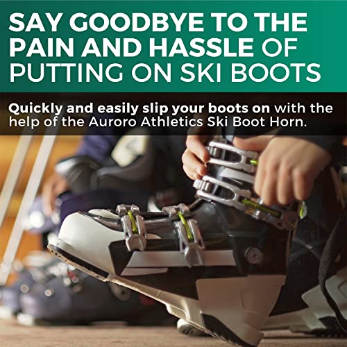 Ski Boot Horn Tallest Ski Boot Horn, Shoe Horn for Ski and Snowboard