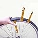 FunFitness Bike Tire Lever - Gold - Premium Hardened Plastic Levers to Repair Bicycle Tube - Must Have Tool Kit for Road Bicyclist - Set of 3