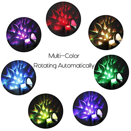 Plug in Night Light, Emotionlite LED Projector Nightlight, Multi