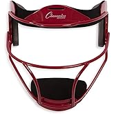 Champion Sports® Steel Softball Face Mask – Durable Fielder’s Mask for Youth & Adults, Protective Headgear for Indoor & Outdoor Play, Multiple Colors Available