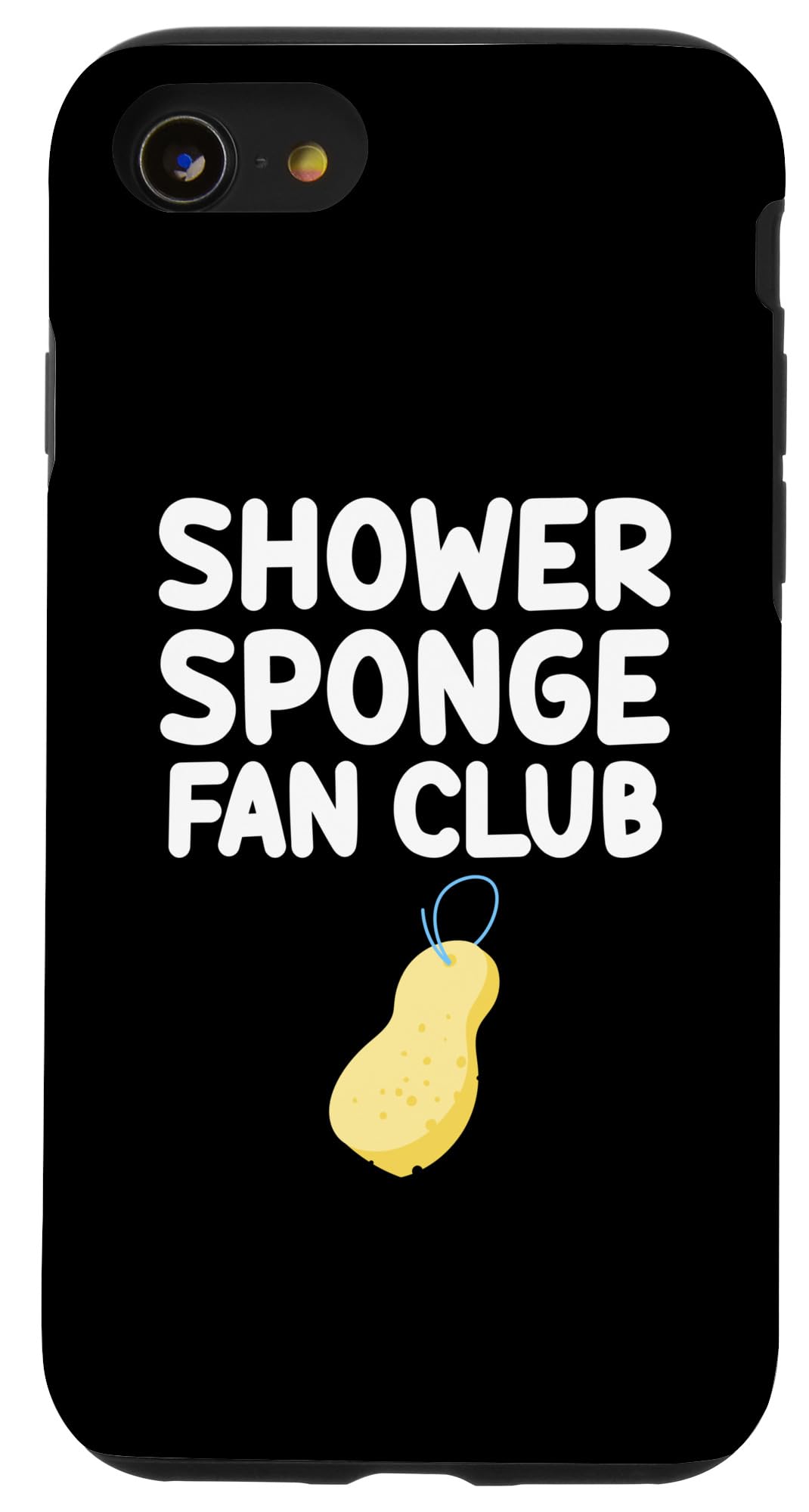 iPhone SE (2020) / 7 / 8 Shower Sponge Fan Club Bath Puffs Loofahs Exfoliate Cleanse Case