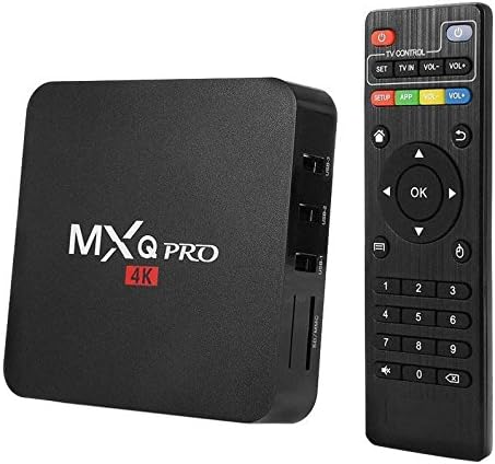 MXQ Pro TV Box Android 7.1, Smart Tv Box Quad Core 16.1 4K Ultra HD 1G/8G 64Bit Set Top TV Box with WiFi HDMI DLNA