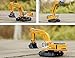 Happy Cherry 1:87 Scale Diecast Crawler Hydraulic Excavator Mixer Construction Vehicle Transport Car Carrier Truck Toy Model Cars for Boys