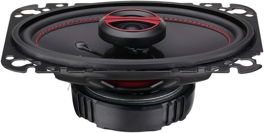 DS18 GEN-X4.6 4x6" 135 Watts 2-Way Coaxial Speakers 4-Ohms - Sold as a Pair of 2, Black - Image 5
