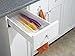 mDesign Kitchen Knife Drawer Organizer - Clear