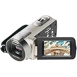 Camera Camcorder, Besteker HD 1080P 24MP 16X Digital Zoom Video Camcorders with 270 Degree Rotation Screen