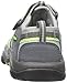 KEEN Newport H2 Closed Toe Water Sandals, Racer Gray, 2 US Unisex Big Kid