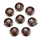 Polycarbonate Mold for Chocolate (Emoji Set)