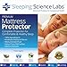 Sleeping Science Labs Twin Size Waterproof and Hypoallergenic Mattress Protector