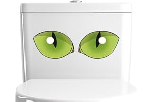 2Pcs Toilet seat Sticker,Luminous Stickers Luminous Toilet Bowl Lid Cover Stickers Waterproof Glow Tape Glow in Dark Duct Tap