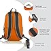 Outlander Packable Handy Lightweight Travel Hiking Backpack Daypack-Orange
