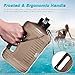 SLUXKE 1 Gallon Water Bottle Portable Water Jug Fitness Sports Daily Water Bottle with Motivational Time Marker,Leak-Proof, Wide Mouth, BPA Free Water Bottles for Sports Gym Fitness Work