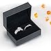 VAN RORSI&MO Engagement Wedding Ring Set for Women 1.2ct Round Cubic Zirconia 925 Sterling Silver 5-10