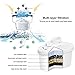 Water Filter Pitcher Alkaline Filtration - 2.5L Improve PH, BPA Free, 10 Cup Large Size Fast Flow with 2 Filters by Hskyhan