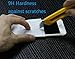 JSGJMY iphone7 Screen Protector Glass 3D Curve Full Coverage 9H Hardness (4.7 inch,White)