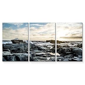 signwin 3 Piece Canvas Wall Art Beautiful Landscape...