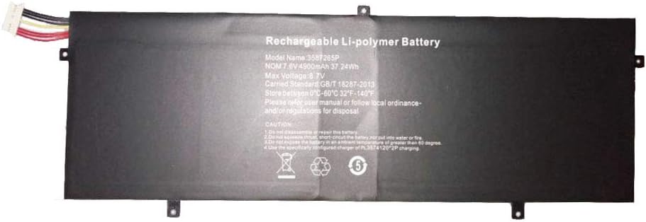 3282122-2S HW-3487265 WTL-3687265 P313R P313 Laptop Battery for Jumper Ezbook 3S V3 V4 LB10 MB10 Trekstor Surfbook A13B PEAQ Notebook Slim S130 7.6V 4500mAh 32.4W - Image 5