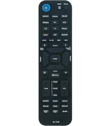 Amazon.com: RC-973R Replacement Remote Control Applicable for