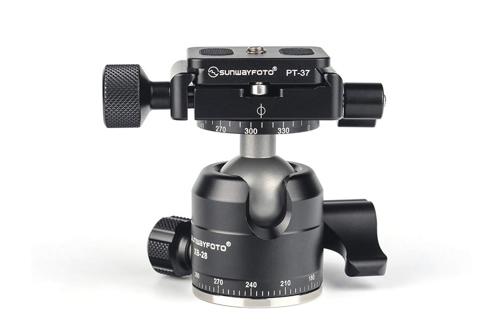 Sunwayfoto XB-28 II ball head (low profile tilt)